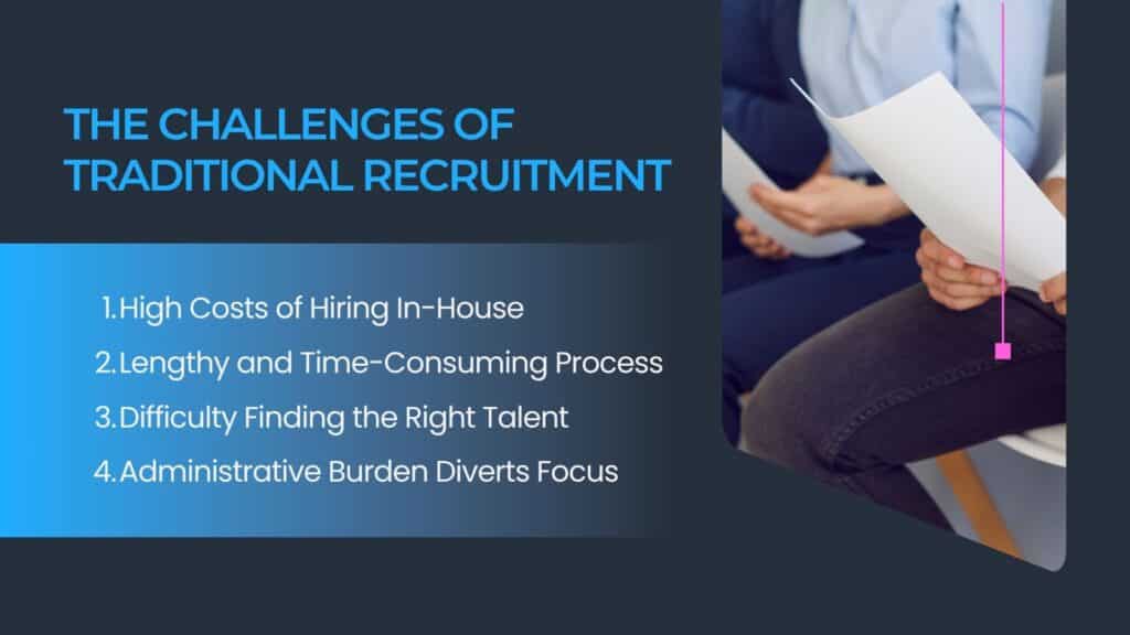 is outsourcing an effective method of recruitment and selection? the challenges of traditional recruitment