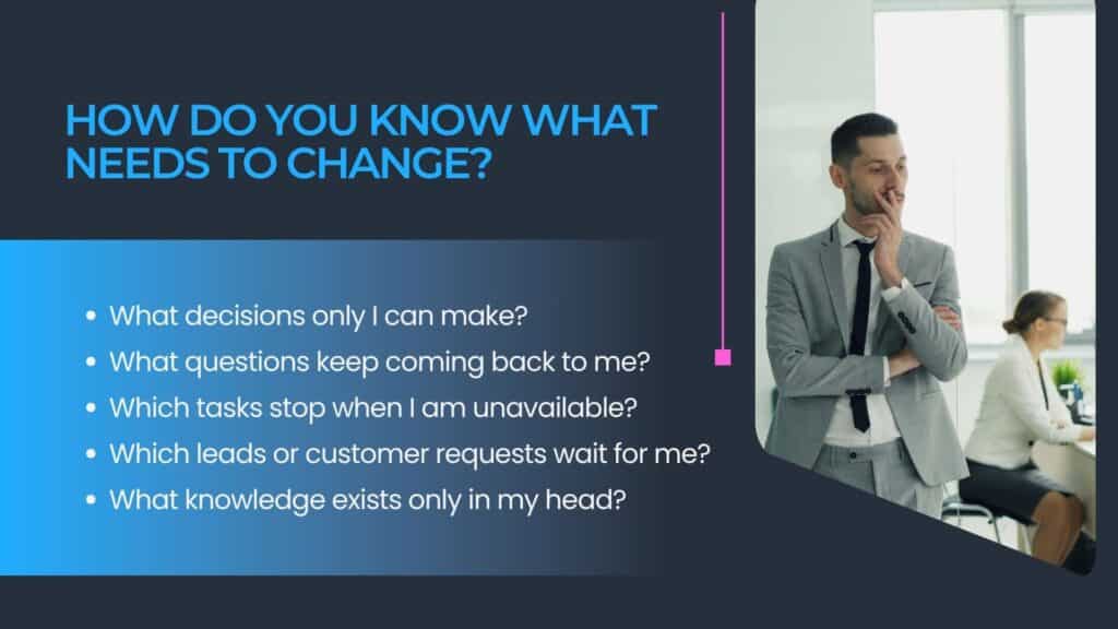 Founder Bottleneck Business: How Do You Know What Needs to Change?