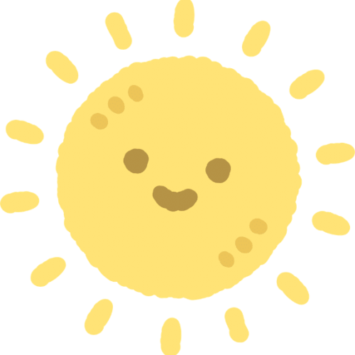smiley sun